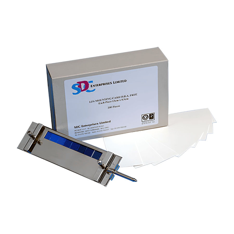 SDC Light Fastness Mounting Card 13 x 4.5 cm 200Pcs/Box