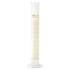 100ml glass measuring cylinder