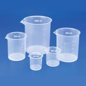 olyLab Beaker Set 50ml 100ml 250ml 500ml 1000ml