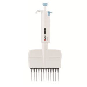 Micropipette Multi (8) Channel 50-300μl Adjustable Pipettes DLAB USA