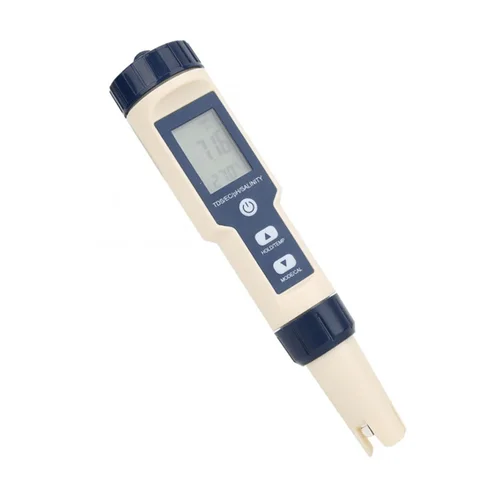 Electronic 5 in 1 Water Quality Tester (TDS, EC, pH, Salinity, Temp)