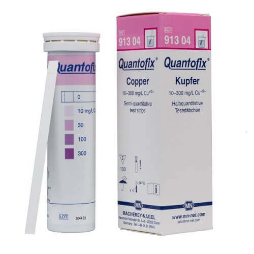 Quantofix Copper Test Strip 100 Times MN 91304
