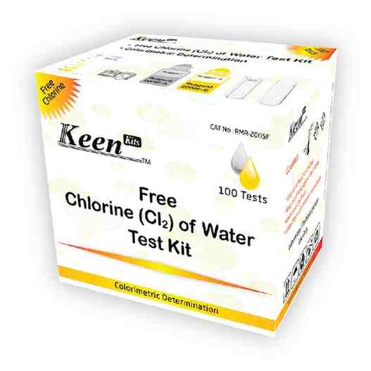 RMR-2005F Free Chlorine Test Kit (100 Tests) | Price in Bangladesh